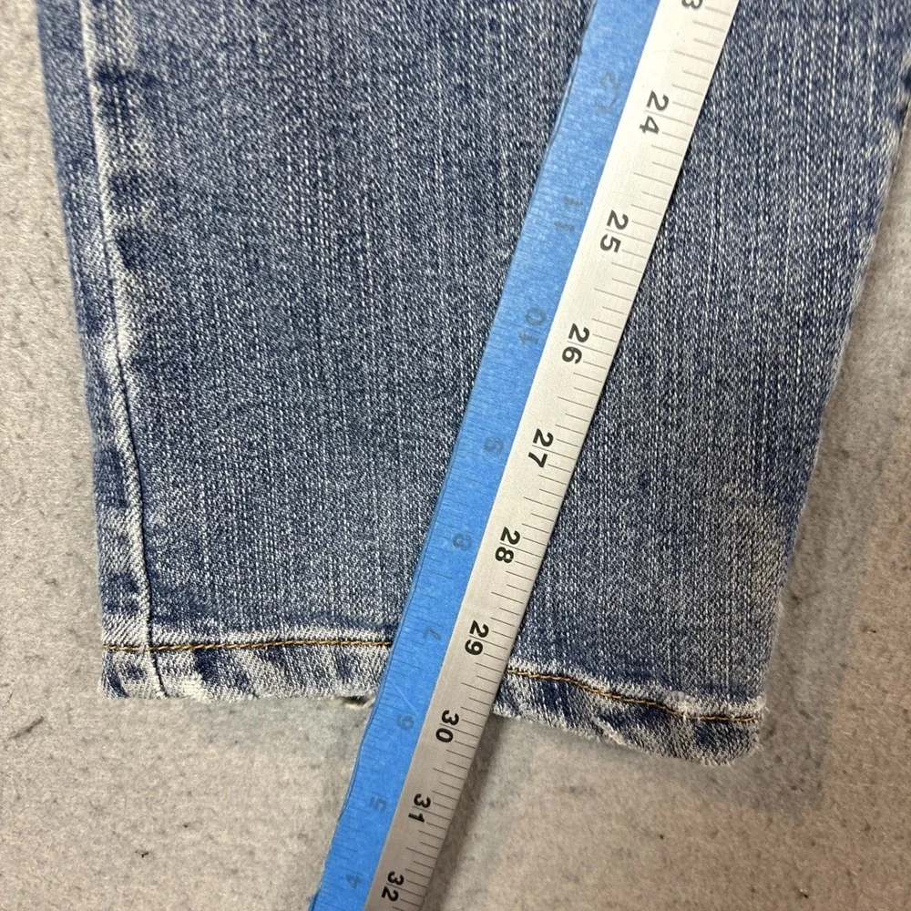 VTG Levi's 512 Slim Tapered Women's Jeans Size 14M Whiskering Y2K
